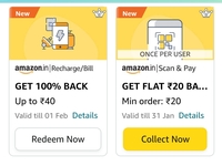 Get 100% Back Up To Rs. 40 On Recharge Or Bill Payment (User Specific)