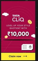 Cred Jackpot - Chance to win Tatacliq voucher worth ₹10,000 or ₹1100 Off Coupon on Appliances