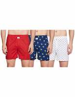 Longies Men Printed Boxers (L)