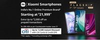 Amazon Xiaomi Flagship Days | 2000 Coupon + Upto Rs.2500 off via Citi Bank Discount [4th -10th JAN] 