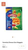 Swiggy Instamart : MRP Error- Yummiez Cheese Corn Nuggets 400gm @ Rs. 20 (NCR) | Location Specific