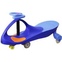 Brunte Tuk Tuk Blue Magic car Swing Car for Kids Twister Ride on for Heavy Weight Capacity 3years Plus with Marks Free Wheels, Red (BTT05)