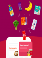 Swiggy Instamart : Flat 20% off upto Rs.50 with Fi-Debit-Cards(Twice per user) 