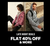 Adidas EOSS  Flat 40% and more + Extra 15% off on orders above 3499 | free delivery on all orders