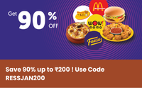 Get 90% off up to 200  on Food Orders on MagicPin