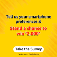 Amazon Smartphones Survey - Chance to win ₹2,000 Amazon Pay Balance [100 Winners]