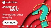 Amazon Daily Quiz Answers 10th Jan
