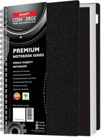LUXOR Single Ruled A5-160 A5 Note Book Single Ruled 160 Pages  (Black)
