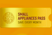 Extra Upto ₹500 Off/ Month on 12 Months Small Appliances Pass using 25 Supercoin + ₹10