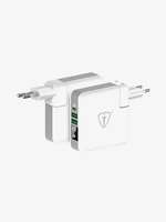 Tiitan SC01 6700mAh 3-in-1 Wireless Intelligent Charger Portable Power Bank (White)