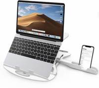 STRIFF Adjustable Laptop Stand Patented Riser Ventilated Portable Foldable Compatible with MacBook Notebook
