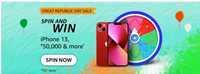Amazon Republic day spin and win