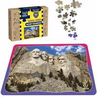 Webby Mount Rushmore Wooden Jigsaw Puzzle, 108 Pieces