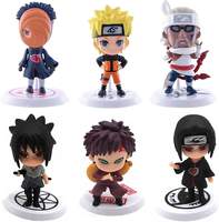 Naruto Action Figures Anime Cake Decorating Items Gifts for Girls Boys 
