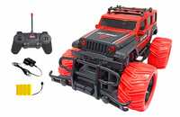 Popsugar TPR Rubber RC Car, Red, 3 years