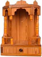 Remino Solid Wood Home Temple  (Height: 11, Knock Down)