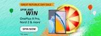 great republic day spin and win OnePlus 9 pro, nord 2 and more