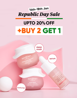 Dot & Key Republic Day Sale : Buy 2, Get 1 Free + Upto 20% off (14th - 18th Jan)