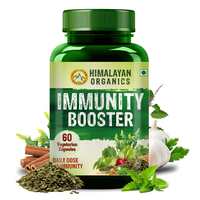Himalayan Organics Plant based Immunity Booster with 25+ Ingredients for Immunity, Digestion & Energy -60 Veg Capsules
