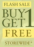 Just Herbs Steal Storewide Flash Sale : Buy 1 Get 1 Free Offer 