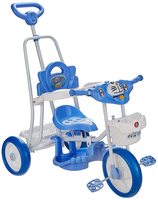 Toyzone - 92599 Doreamon Baby Tricycle 3 in 1- Blue;White