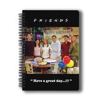 Coupon - MC SID RAZZ Official "Friends - Tv Series" Happy Birthday Chandler- Notebook