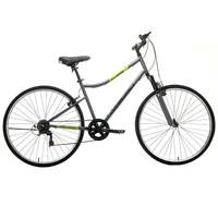 TRIAD X2 Cross - 7 Speed - Fully Fitted Hybrid Bicycle (Matte Grey, Ideal for: 15+ Years, Unisex) - 2 Year Frame & Fork