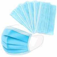 50 Pcs Disposable Face Masks 3 Layer Protection Facemask@62
