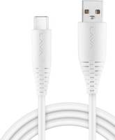 LAVA D3 Speed 1 m USB Type C Cable (Compatible with Mobile, White, One Cable)