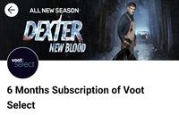 Voot select 6 Months membership for Rs.50