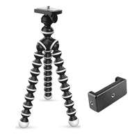 Tygot Gorilla Tripod/Mini (13 Inch) Tripod for Mobile Phone with Phone Mount