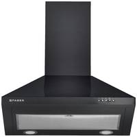 Faber 60 cm 800 m³/hr Pyramid Kitchen Chimney (Hood Royal PB PF BK 60, Cassette Filter,Push Button, Black)