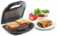 Russell Hobbs RST750GR 750 Watt Non-Stick with Fixed Grilled Plate Crispy Sandwich Toaster for Multi Snacks