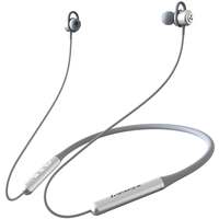 Ambrane BassBand Beat Wireless Earphones with Bluetooth V5.0, 9Hrs Playtime, Boosted Bass with HD Audio, IPX4 Waterproof, in-Line Mic and Control Buttons (Grey)