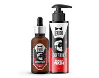 Beardo Godfather Combo (Godfather Oil 30ml, Godfather Wash 100ml)