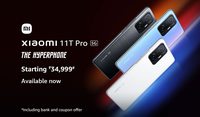 Xiaomi 11T Pro 5G Starting from Rs.39,999 + up to 5k Offer or Additional 5K Exchange offer