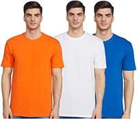 Amazon Brand - Symbol Men's Regular T-Shirt (Pack of 3) Starts From Rs.210
