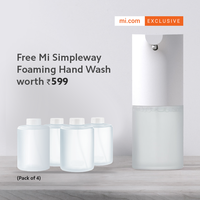 [Flash Sale @ 12PM] Mi Automatic Soap Dispenser with 1 Foaming Handwash Free @ 499 & more