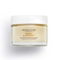 Revolution Skin Honey & Oatmeal Nourish & Glow Face Mask,50 ml (Vitamin E, Hyaluronic Acid, glowing skin)