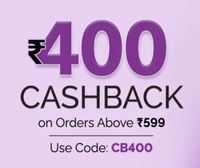 The Derma Co. Shop for 599 & Get 400 Cashback 