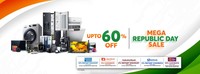 Vijaysales Mega Republic Day Sale: Upto 60% Off + ICICI/AMEX/SBI/BOB / AU/ Kotak Bank & More Offers