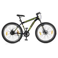 Fisher & Hawk Ultra 27.5 T with Disc Brake and Suspension Cycle (Black)
