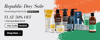 MensXP Republic Day Sale- Flat 50% On Personal Care and more 