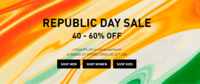 Puma Republic Day Sale - Get 40-60% off + Get Extra 5% off on Online Payments