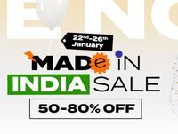 Bewakoof Made in India Sale (22-26 Jan) Upto 80% off on Men & Women Clothing + 15% Instant Discount with DD Exclusive Code 