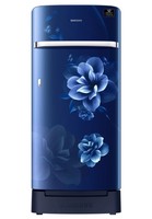 SAMSUNG 198 L Direct Cool Single Door 4 Star Refrigerator with Base Drawer  (Camellia Blue, RR21T2H2XCU/HL)