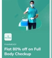Flat 80% Off On Full Body Checkup on Pharmeasy (Times Prime Offer)