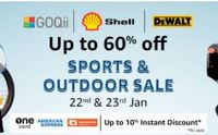  Amazon Sports & Outdoor Sale - Up To 60% Off + Extra 10% Off On One Card, Bob & Amex Cards [22nd 23rd Jan]