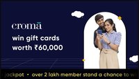 Cred Jackpot - Croma Win a Voucher worth ₹60,000 or ₹500/₹750 off coupons