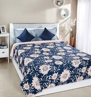 Amazon Brand - Solimo Microfibre Double Size Quilt AC Blanket, Pink, 1 Pc